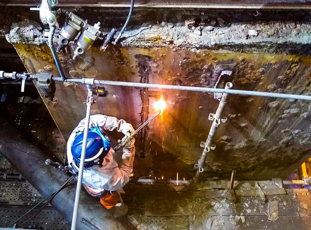 Montagem Filtro Prensa 2